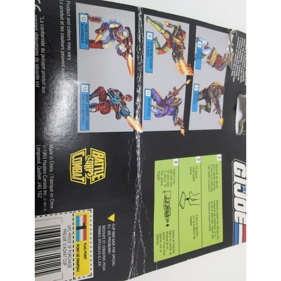 Hasbro GI Joe Battle Corps Major Bludd Moc New Vintage 1992 Canadian Packaging - Picture 8 of 15